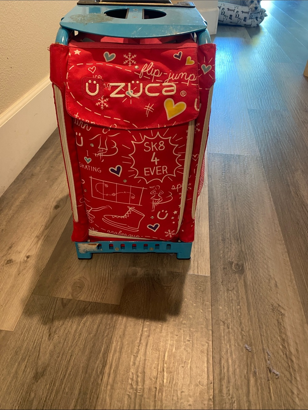 ZUCA Kids Red Rolling Gear Bag – SK8 4 Ever